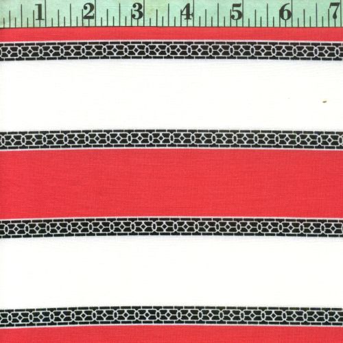 Michael Miller: Fretwork Stripe Summer